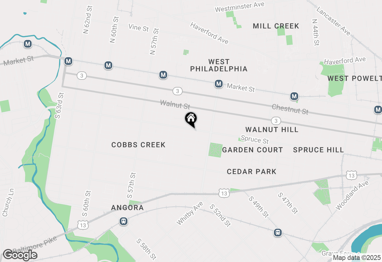 Map of 5322 Spruce Street, Philadelphia, PA 19139