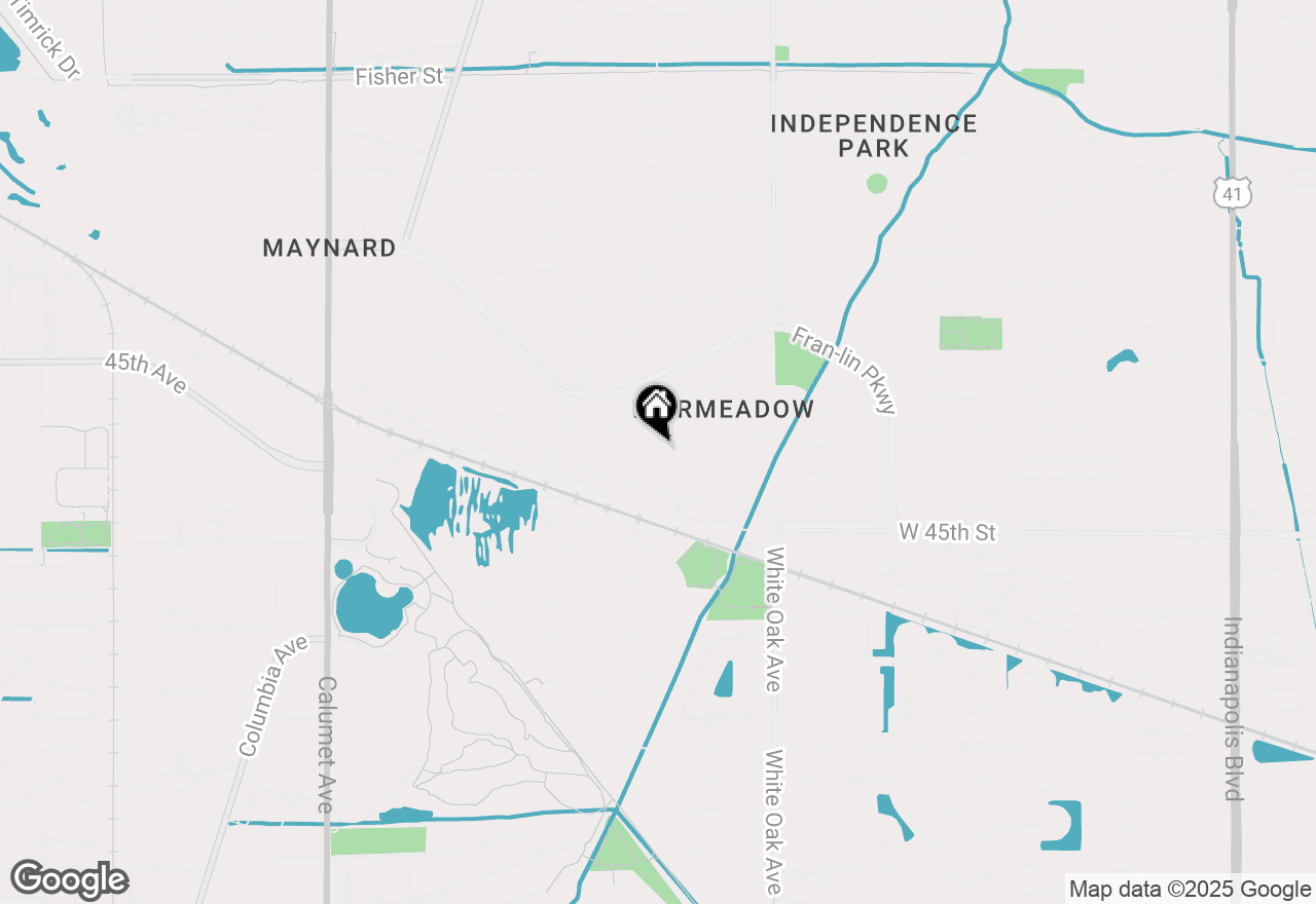 Map of 9531 Dogwood Drive, Munster, IN 46321