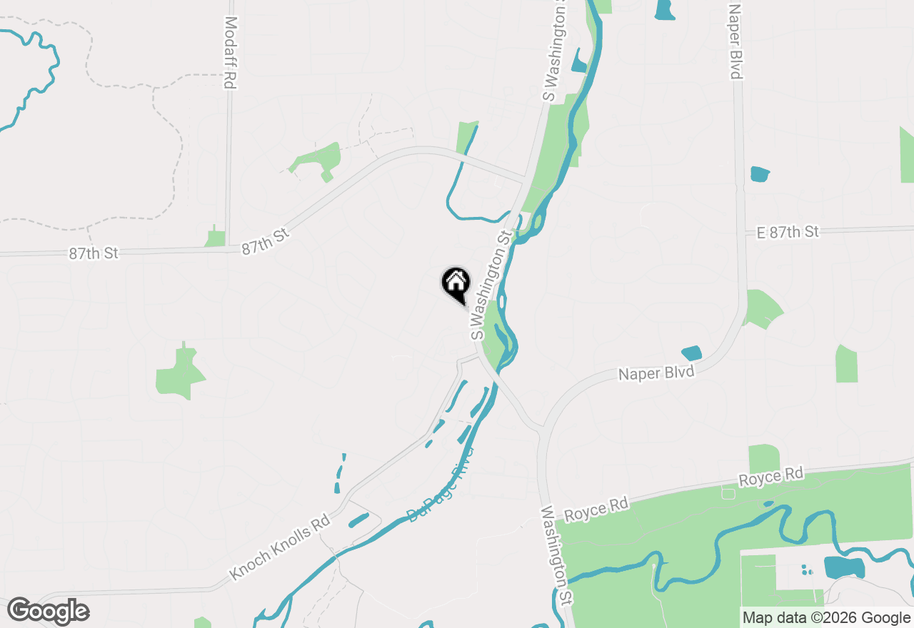 Map of 18 Newgate Avenue, Naperville, IL 60565