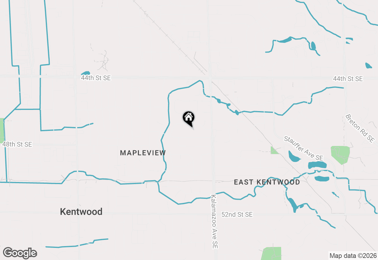Map of 4701 Maplehollow Court Se, Grand Rapids, MI 49508