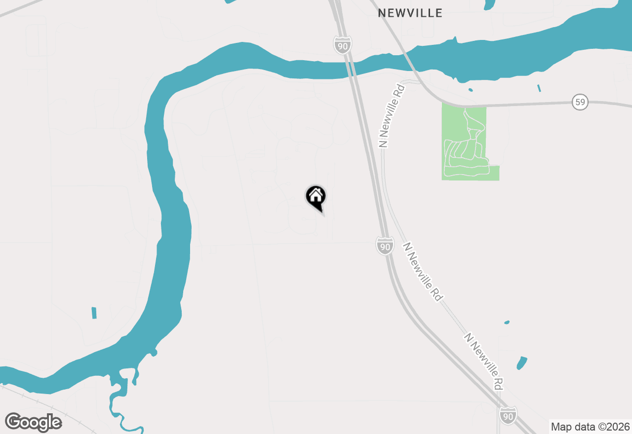 Map of 424 Skyline Drive, Edgerton, WI 53534