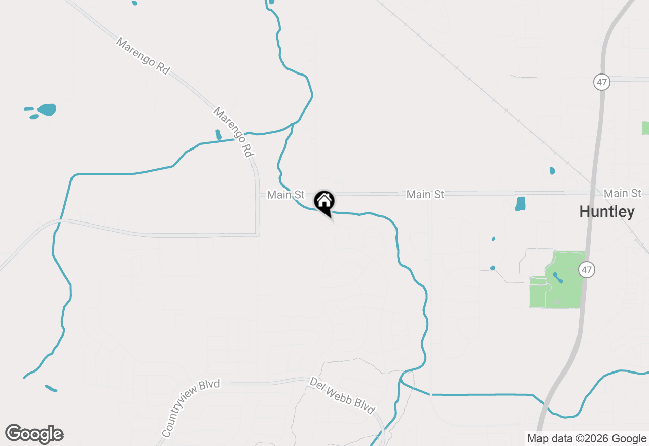 Map of (Address confidential), Huntley, Illinois 60142