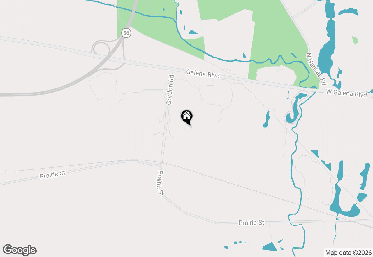 Map of 3461 Fletcher Lane, Aurora, IL 60506