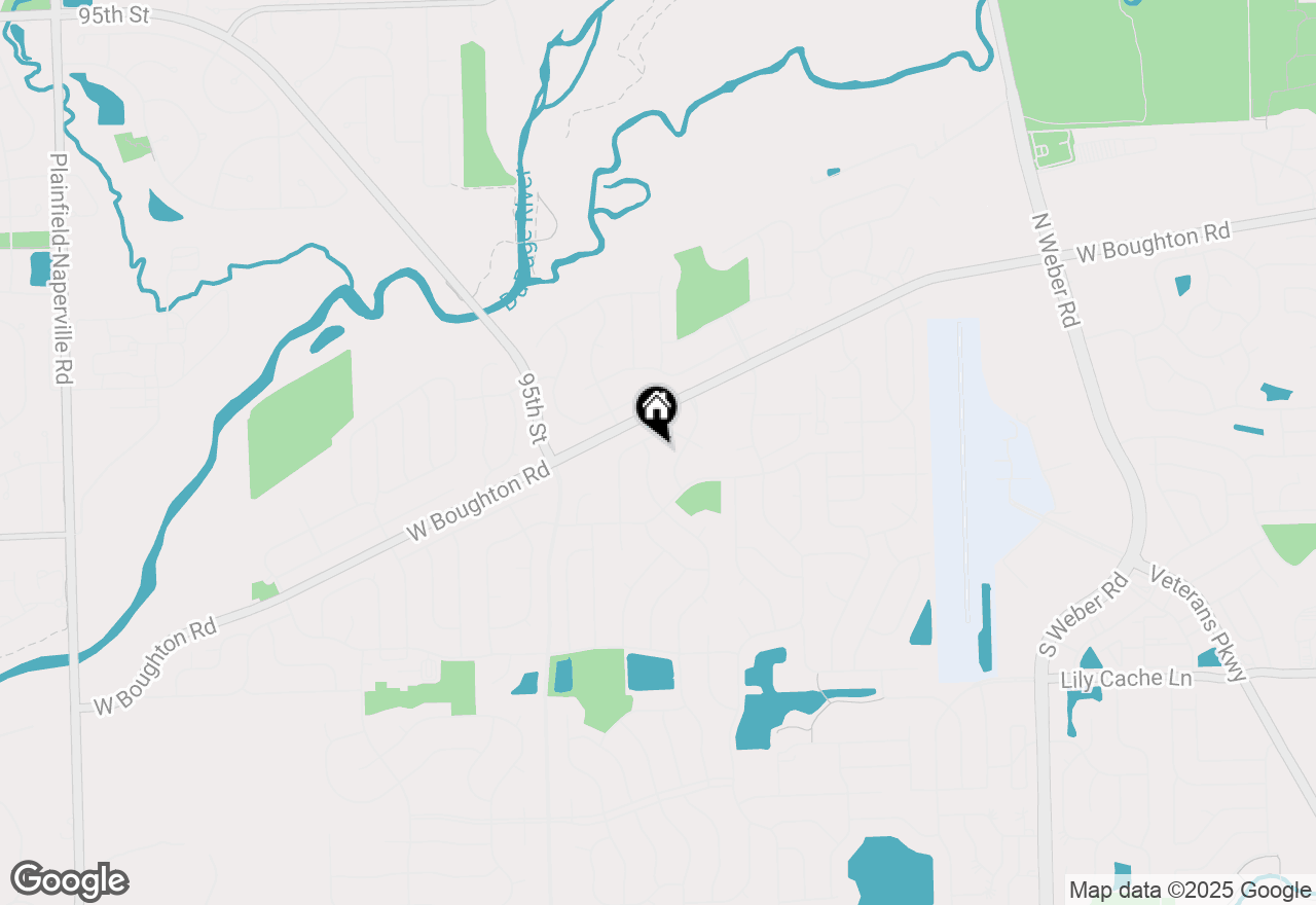 Map of (Address confidential), Bolingbrook, Illinois 60490