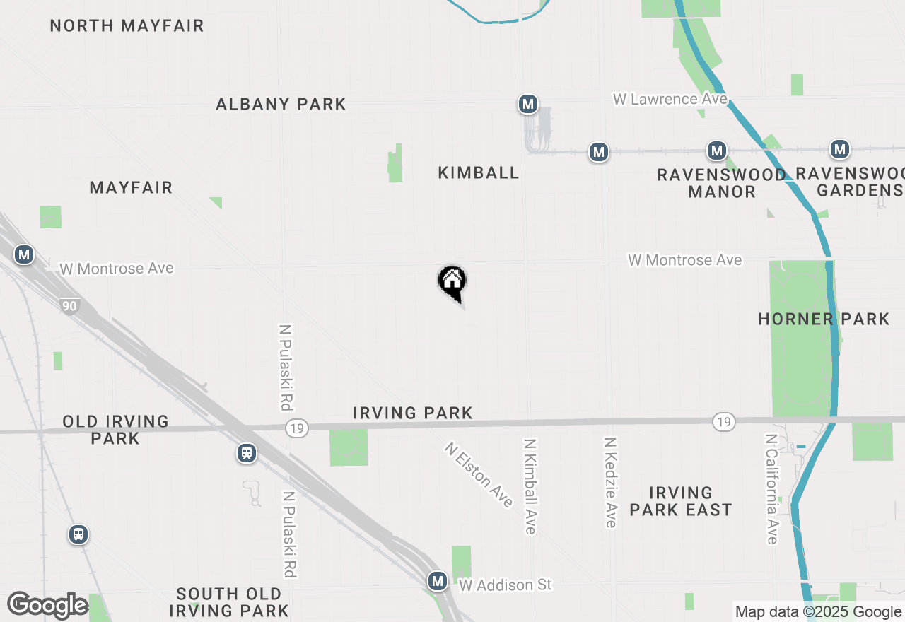 Map of 4249 N Central Park Avenue, Chicago, IL 60618