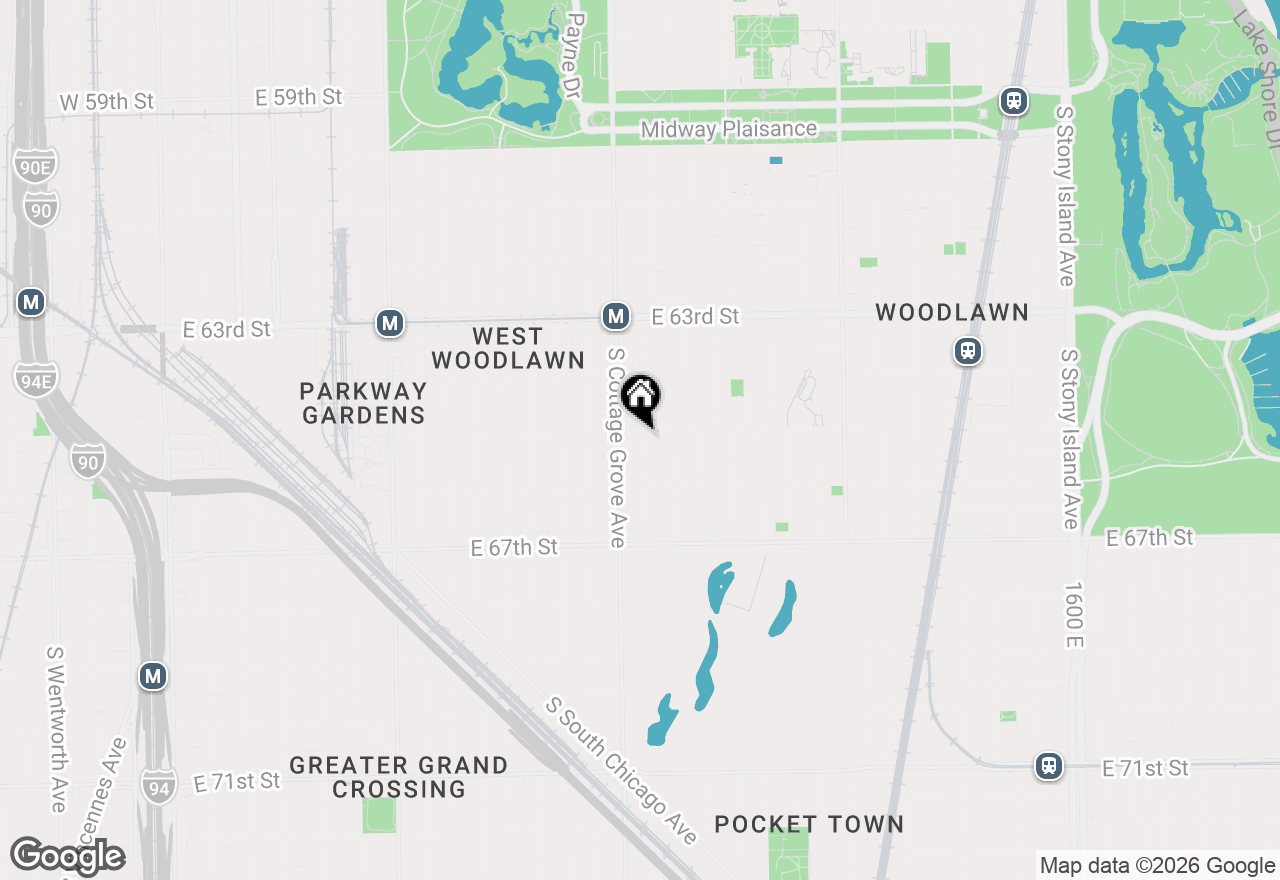 Map of 6504 S Maryland Avenue, Chicago, IL 60637