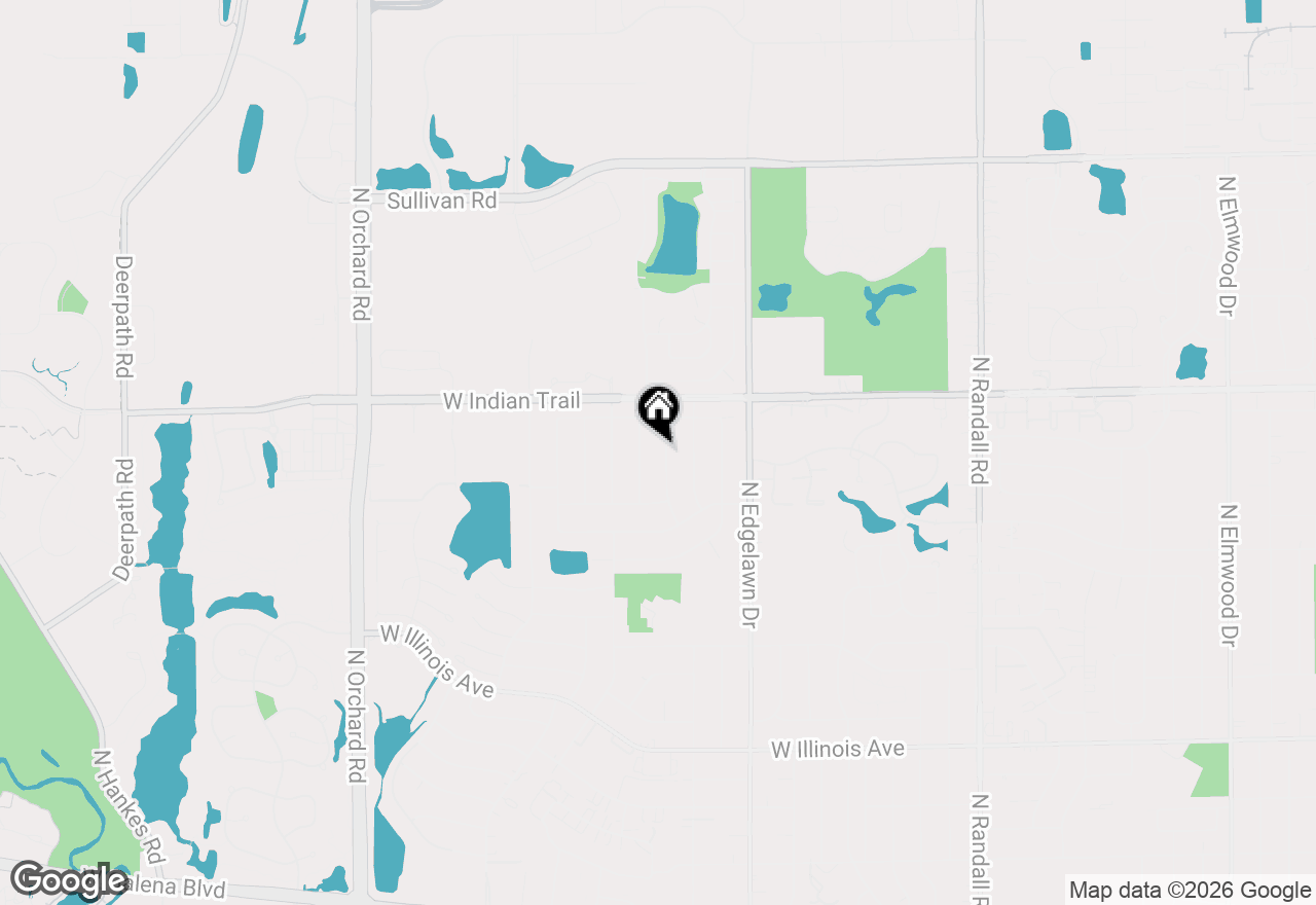 Map of 1100 Cochran Street, Aurora, IL 60506