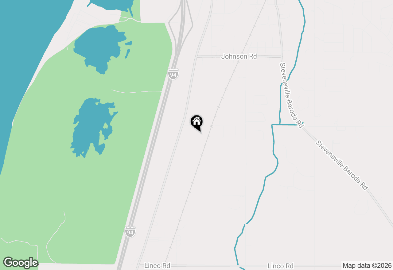 Map of 3154 W Defay Road, Stevensville, MI 49127