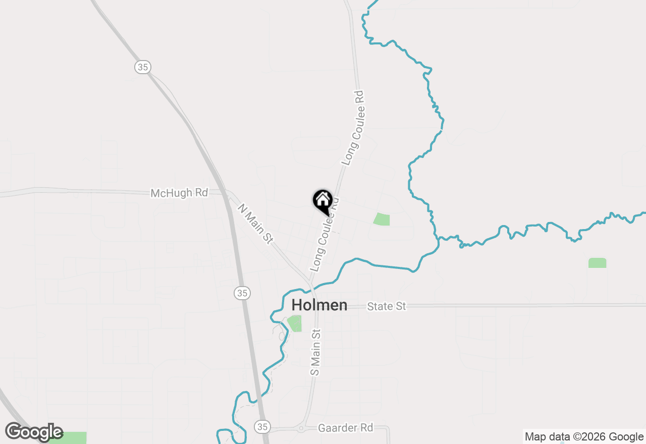 Map of 412 Long Coulee Rd, Holmen, WI 54636