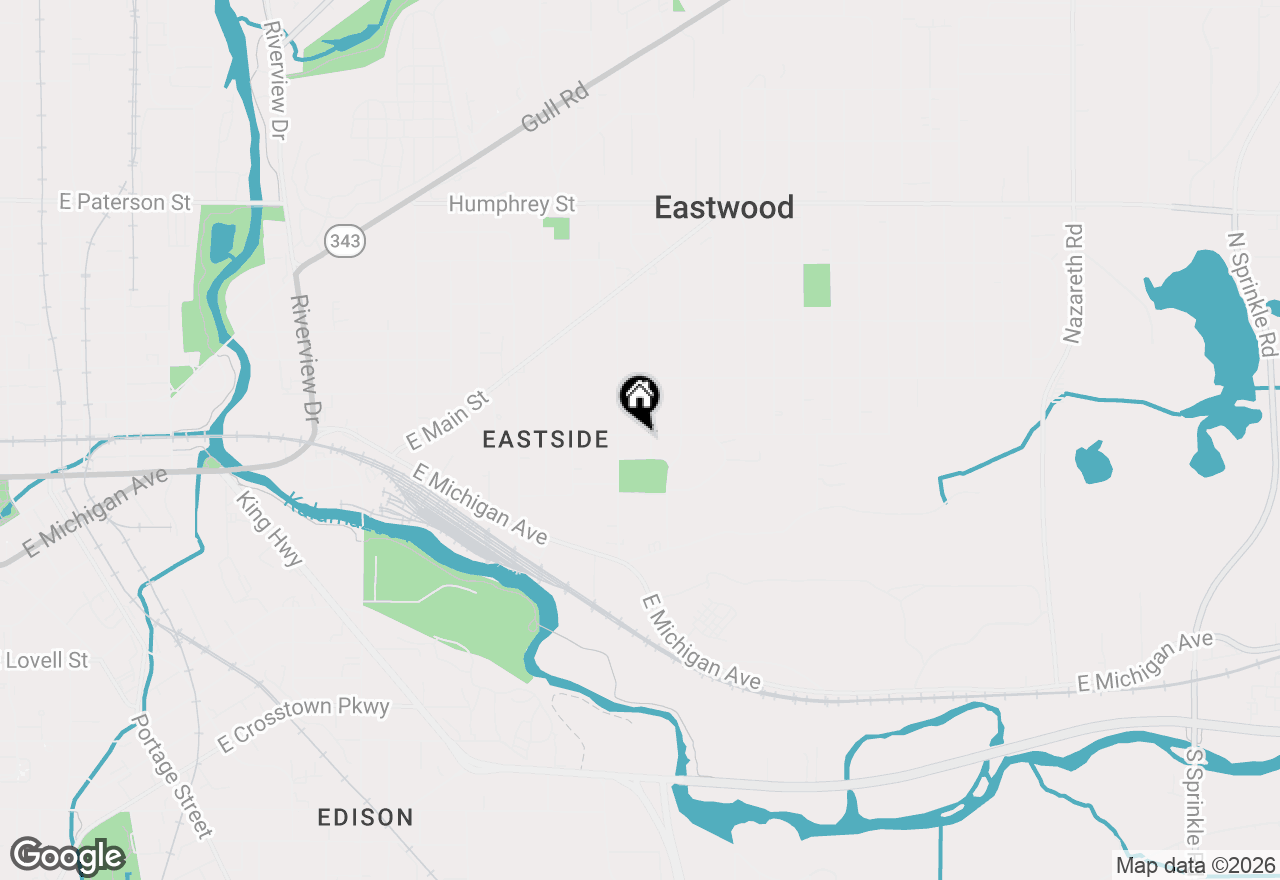 Map of 501 Fenimore Avenue, Kalamazoo, MI 49048