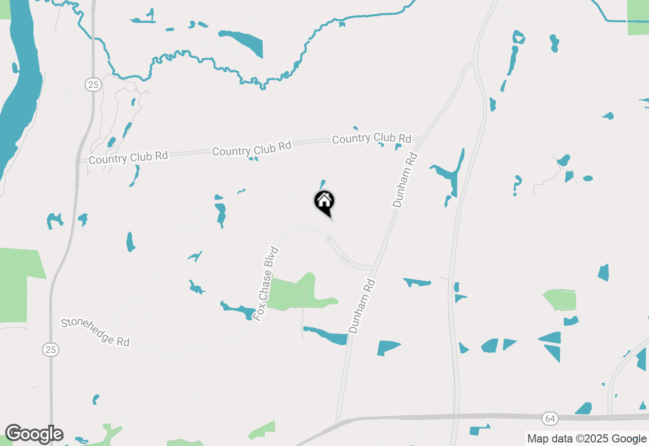 Map of 33 Stirrup Cup Court, St. Charles, IL 60174