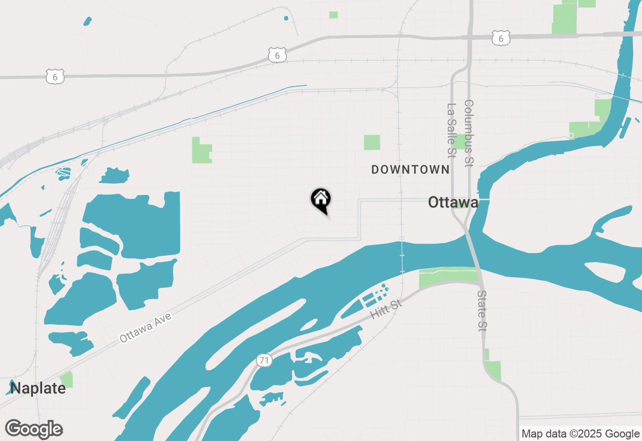 Map of 920 Illinois Avenue, Ottawa, IL 61350