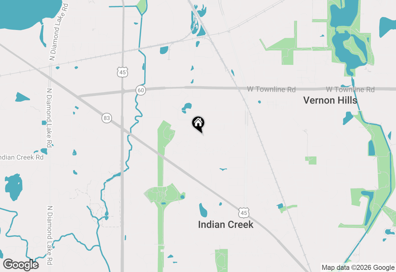 Map of 1113 Orleans Drive, Mundelein, IL 60060
