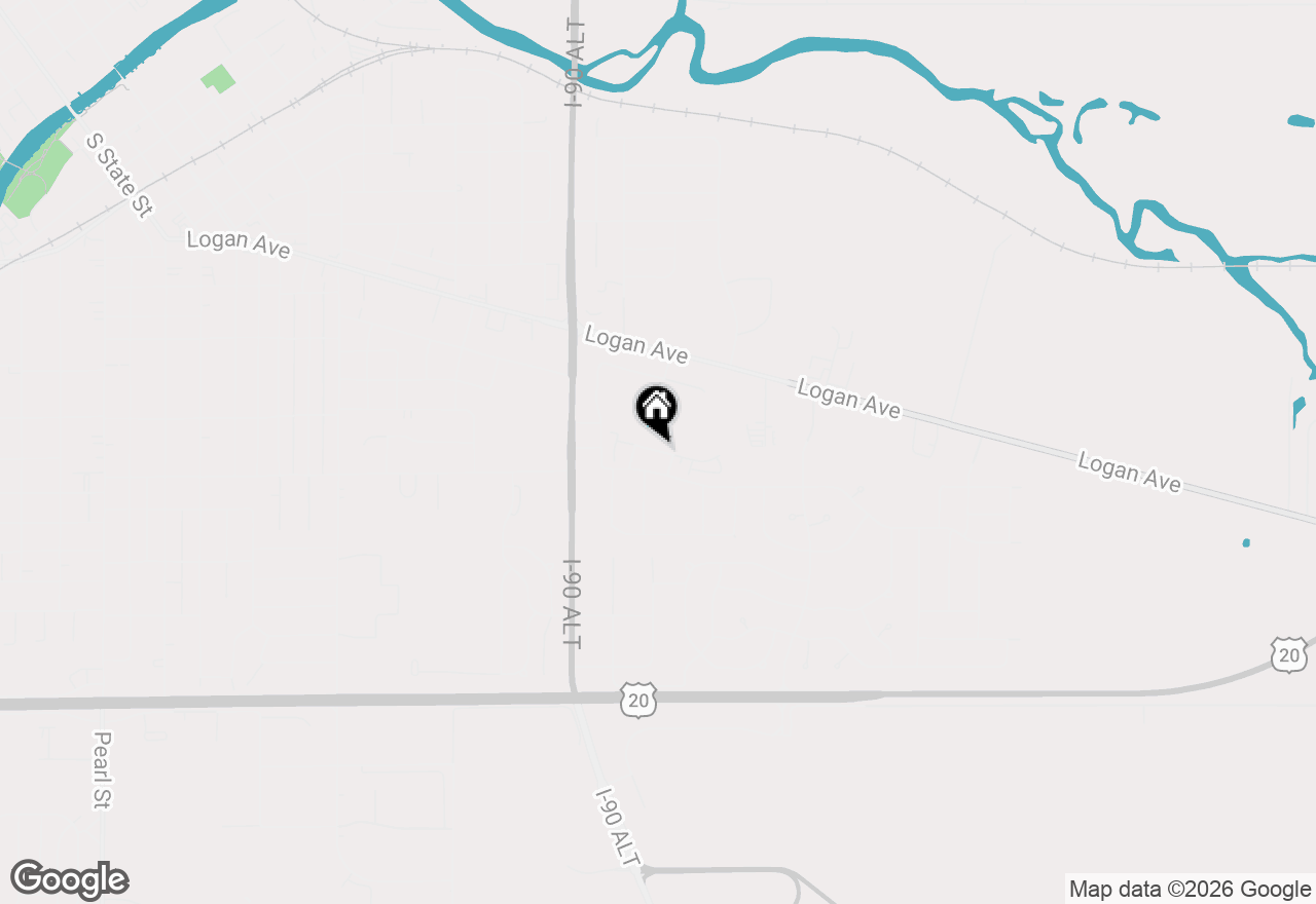 Map of 2143 Derby Lane, Belvidere, IL 61008