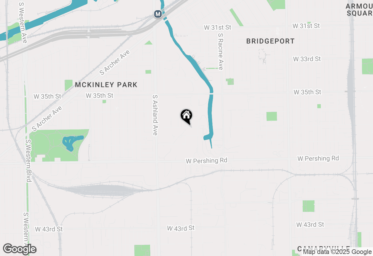 Map of 1415 W 37th Street, Chicago, IL 60609