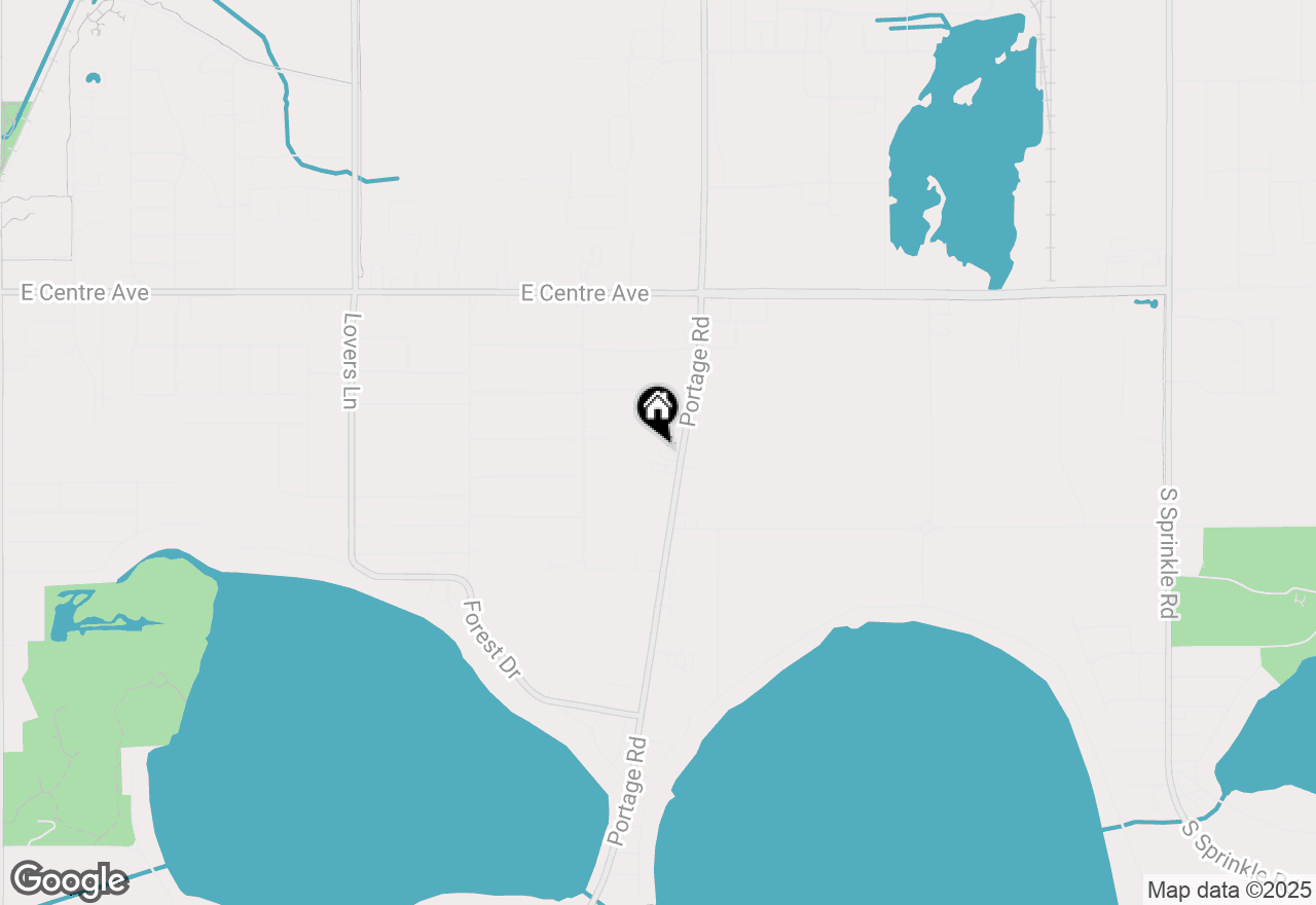 Map of 8324/8328 Portage Road, Portage, MI 49002