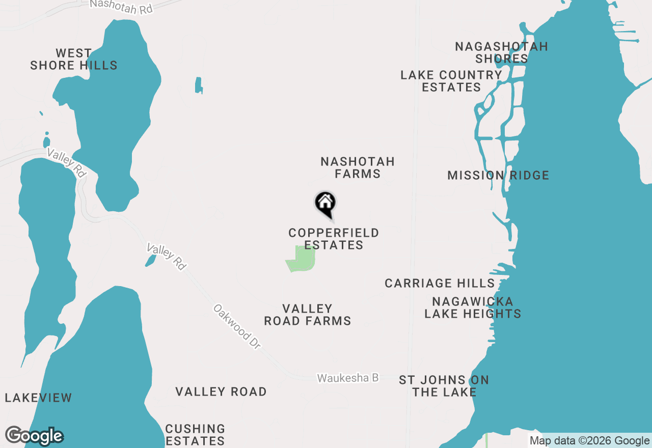 Map of 278 Mulberry Dr, Delafield, WI 53018