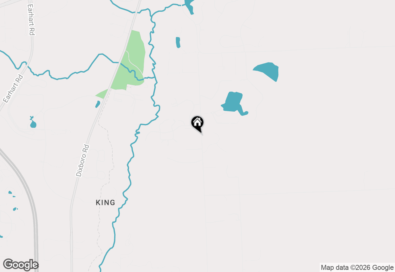 Map of 5555 Red Fox Run, Ann Arbor, MI 48105