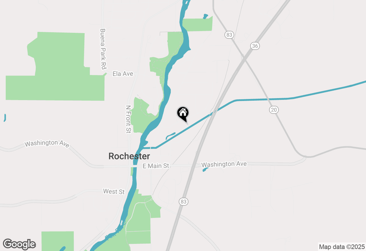 Map of 517 Fox Knoll Dr, Waterford, WI 53185