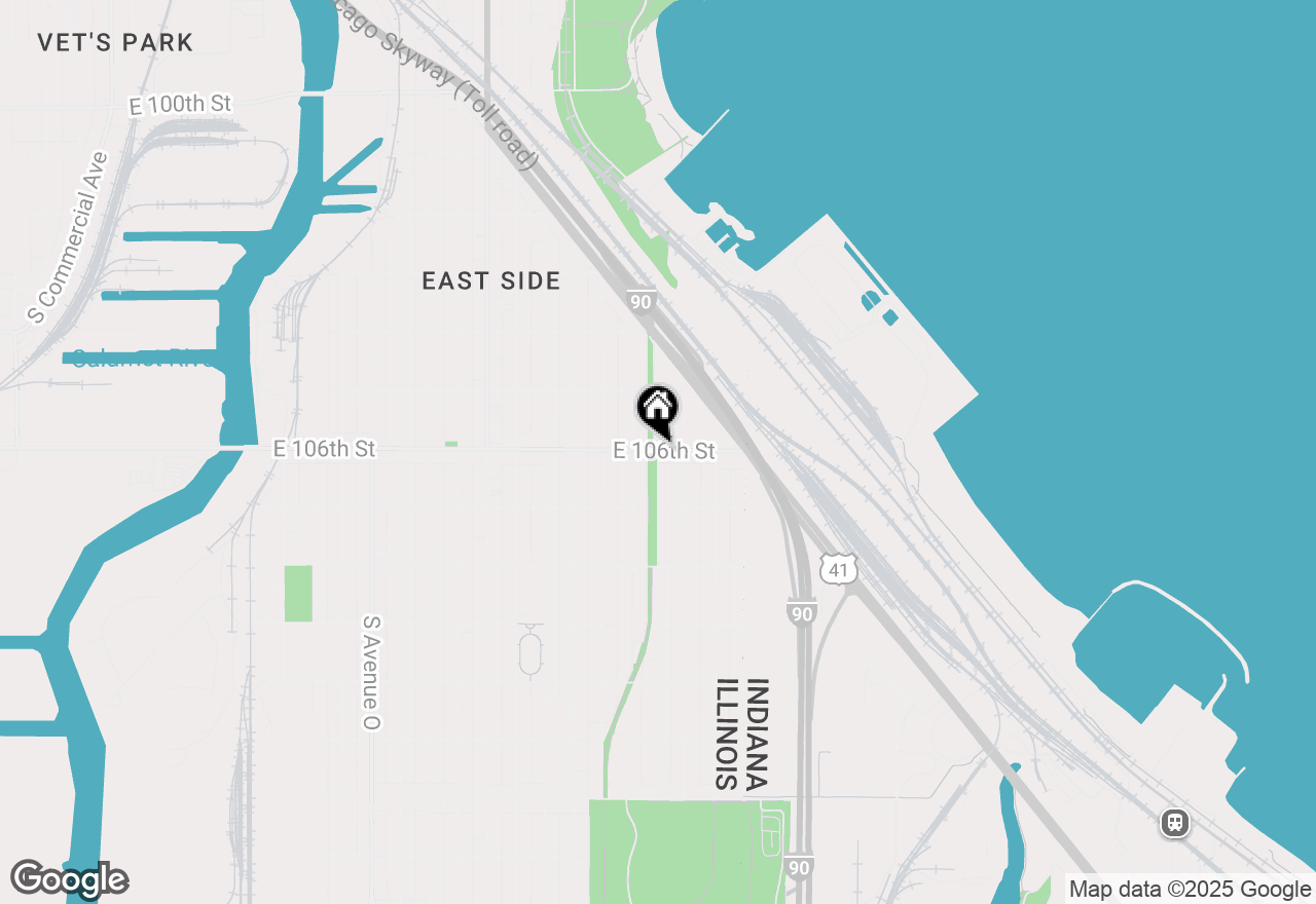 Map of 10324 S Avenue N, Chicago, IL 60617