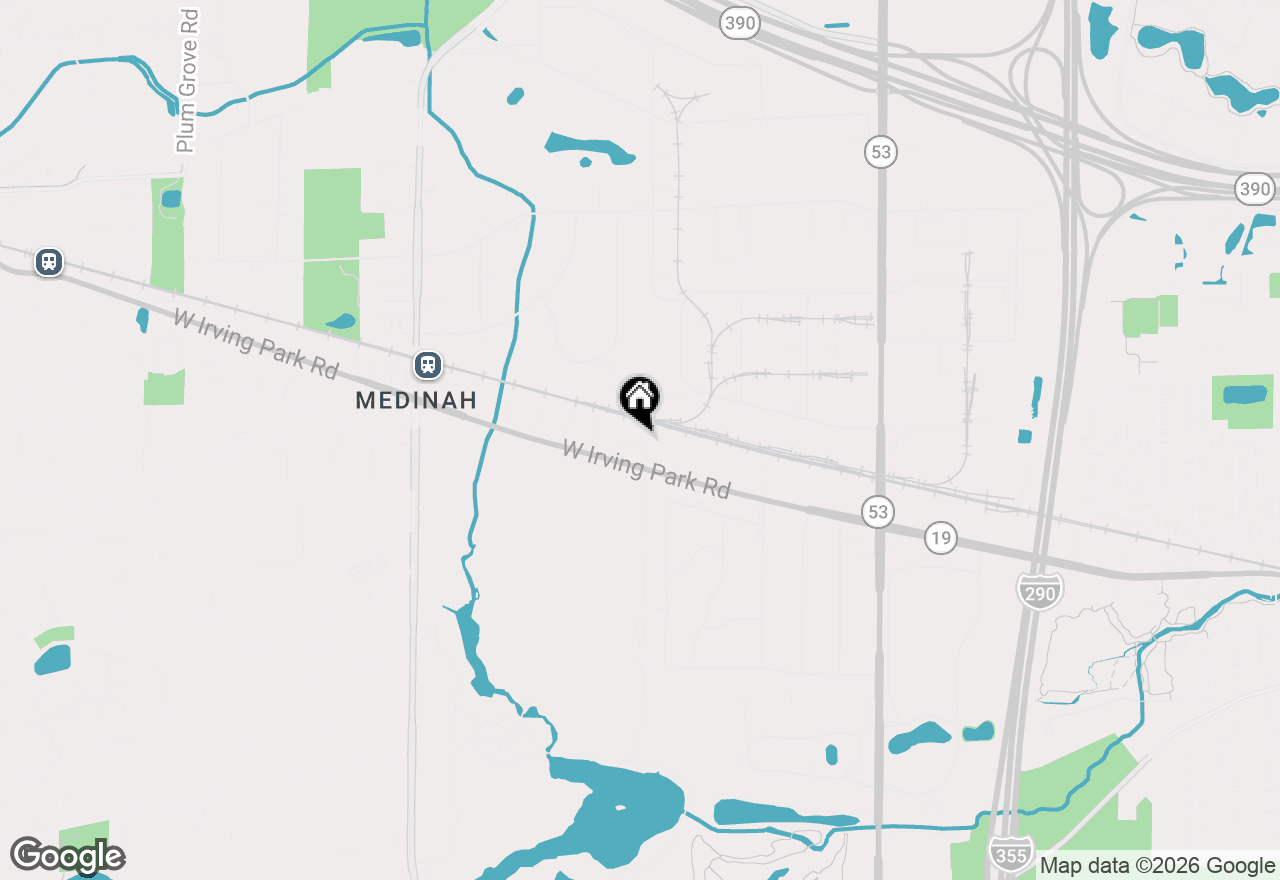 Map of 1609 Percy Lane, Itasca, IL 60143