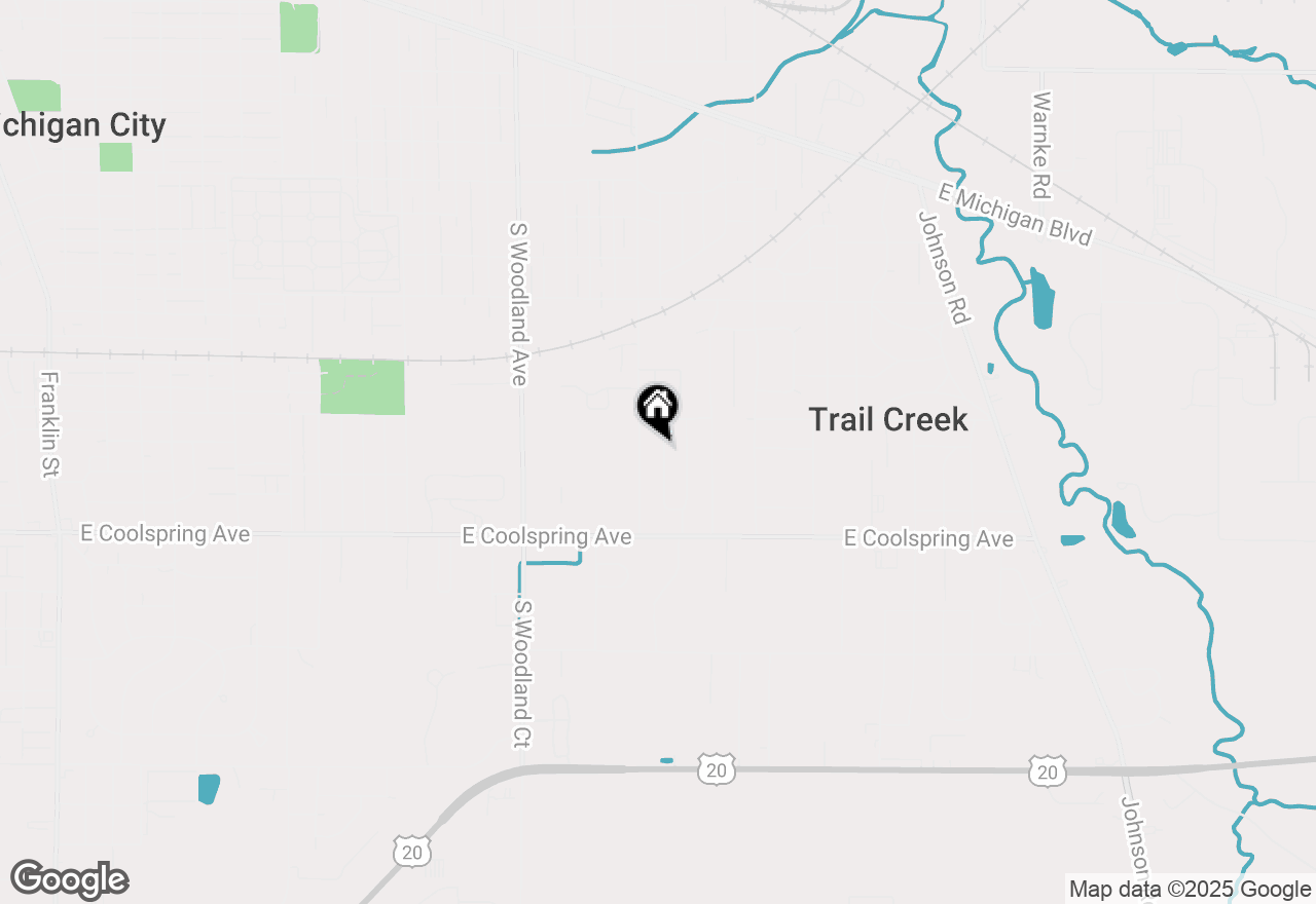 Map of 1021 Providence Street, Michigan City, IN 46360
