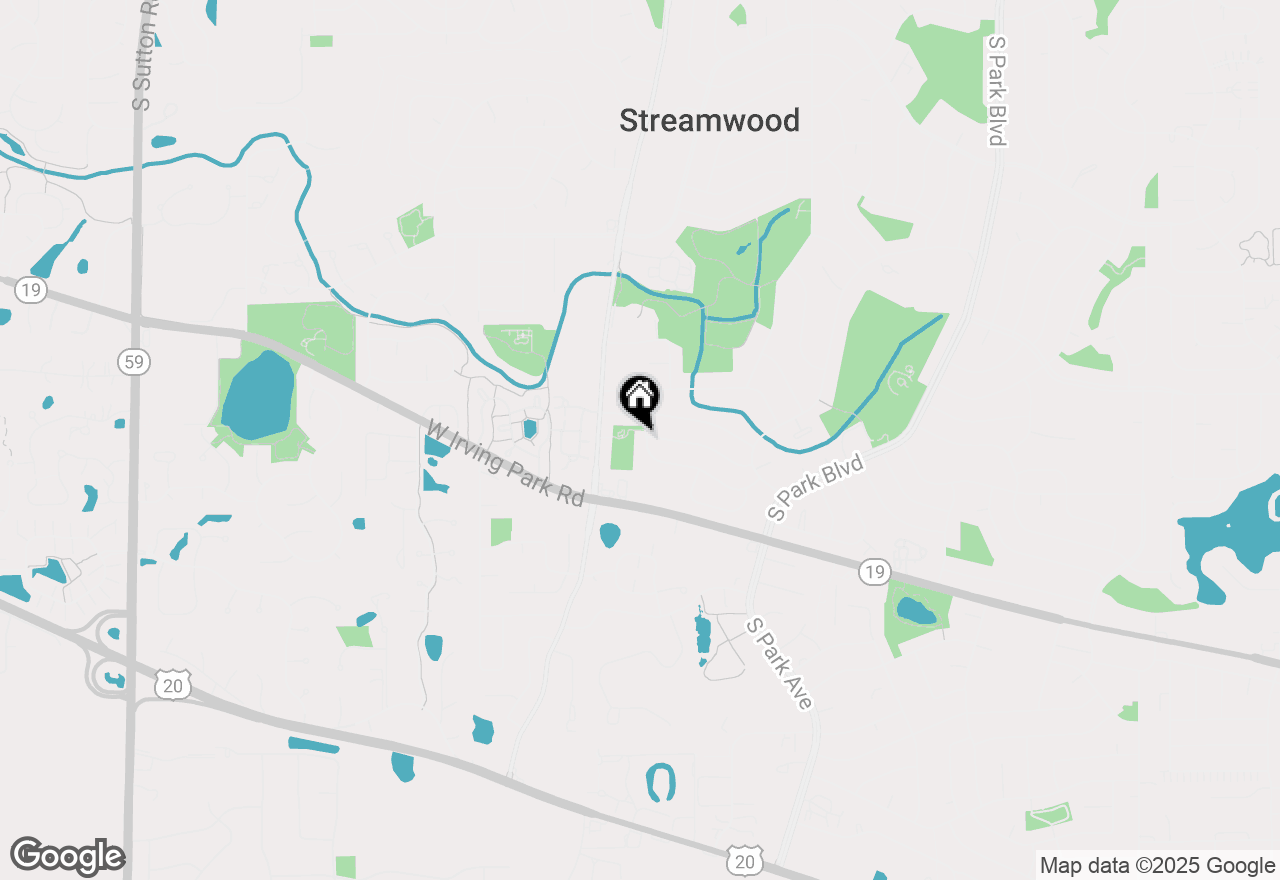 Map of 11 Edgewood Drive, Streamwood, IL 60107