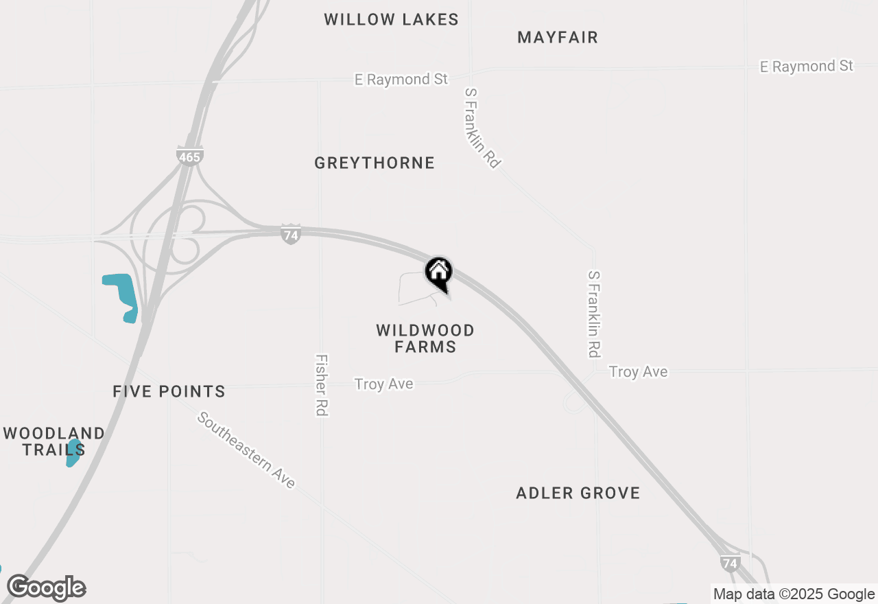 Map of 7854 Wolfgang Place, Indianapolis, IN 46239