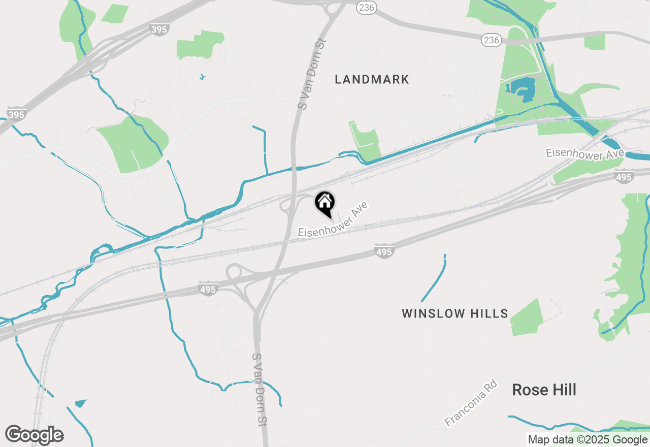 Map of 5818 Cowling Court, Alexandria, VA 22304