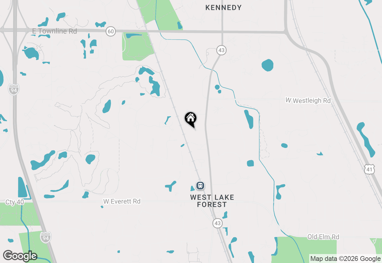 Map of 1181 Gavin Court, Lake Forest, IL 60045