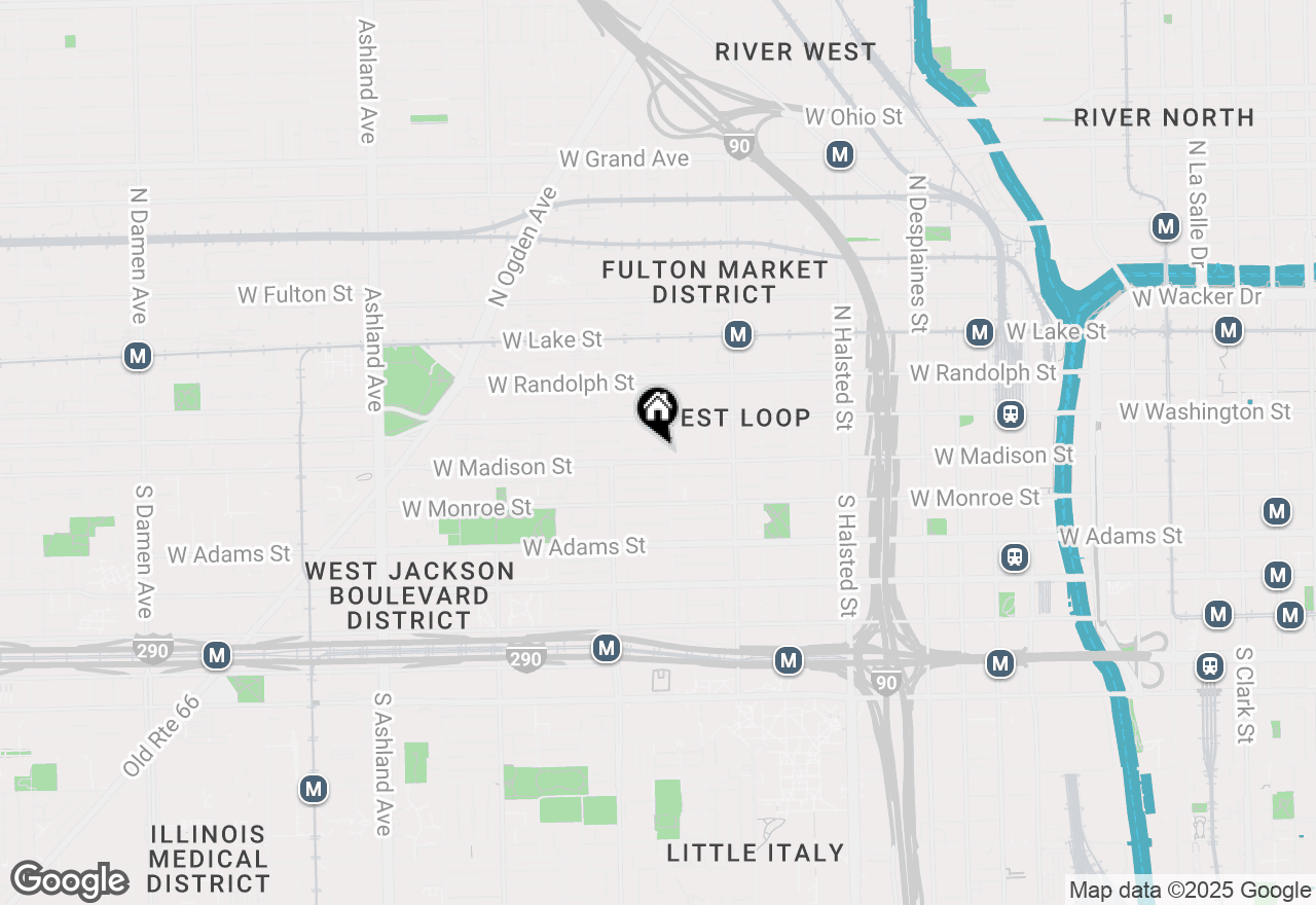 Map of 21 N May Street #703, Chicago, IL 60607