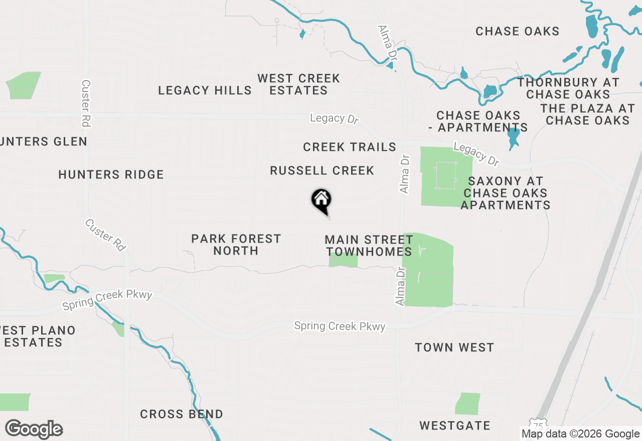 Map of 1320 Glyndon Drive, Plano, TX 75023