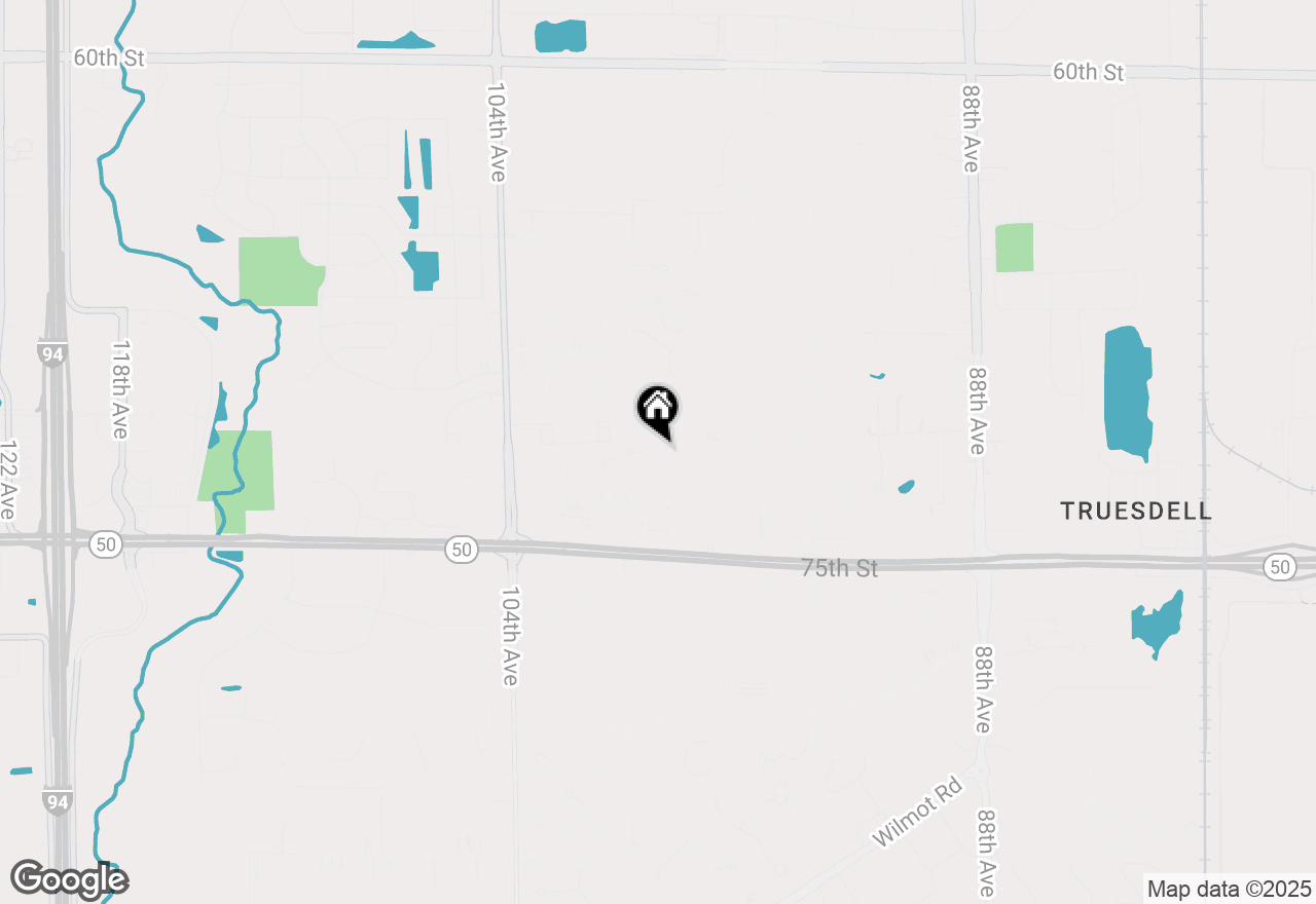 Map of 7107 98th Ave #C, Kenosha, WI 53142