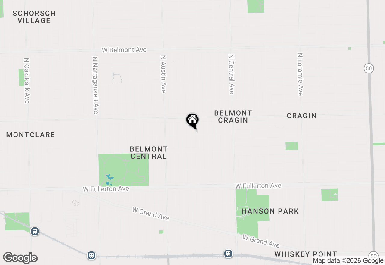 Map of 2705 N Monitor Avenue, Chicago, IL 60639