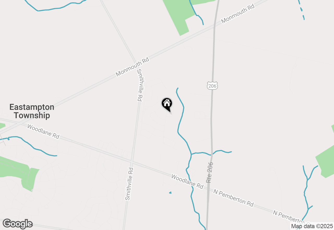 Map of 8 Tower Blvd., Eastampton, NJ 08060