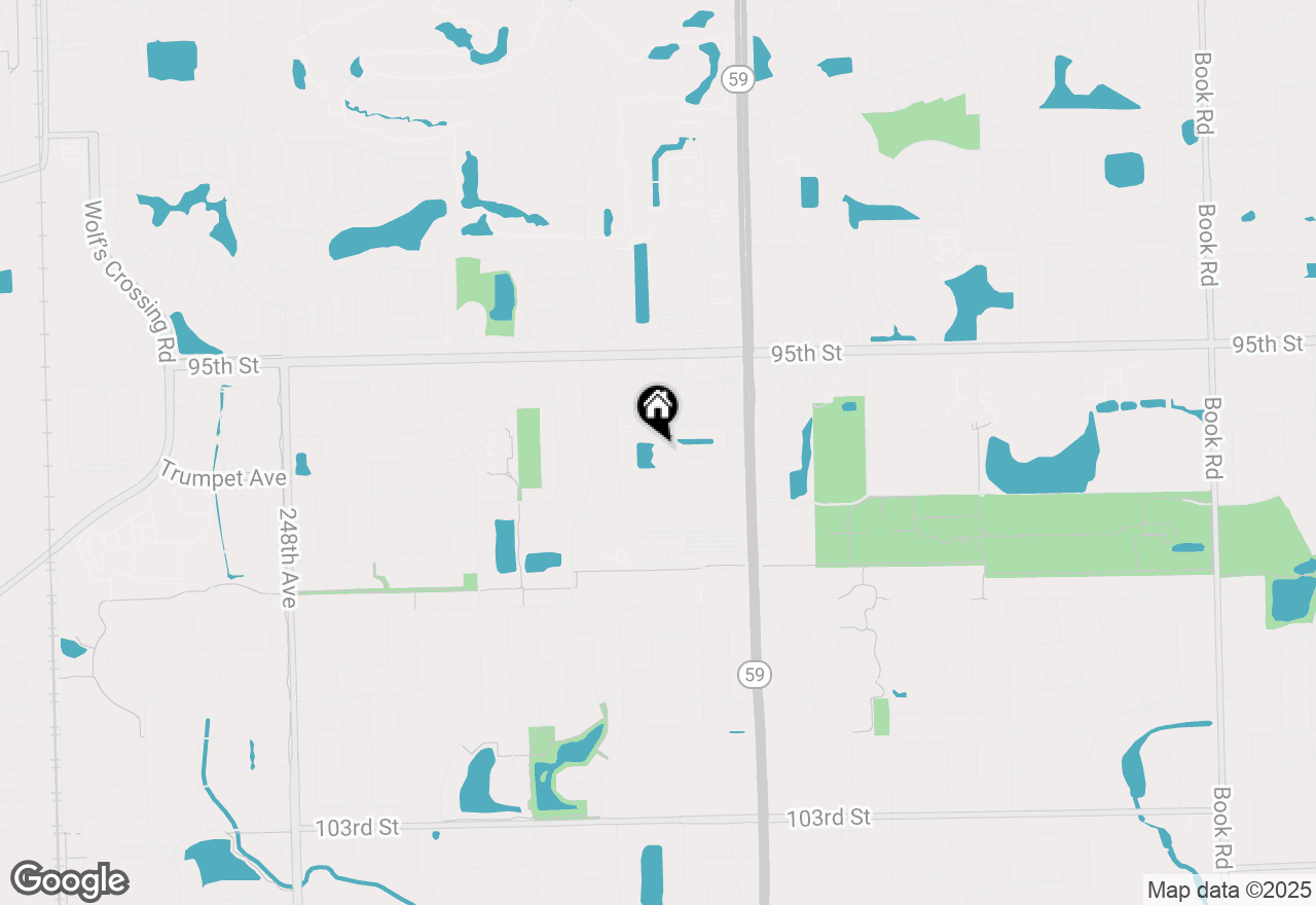 Map of 3309 Cool Springs Court, Naperville, IL 60564