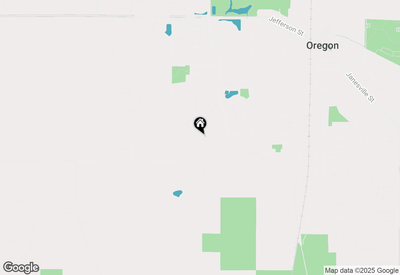 Map of 971 Carnoustie Way, Oregon, WI 53575