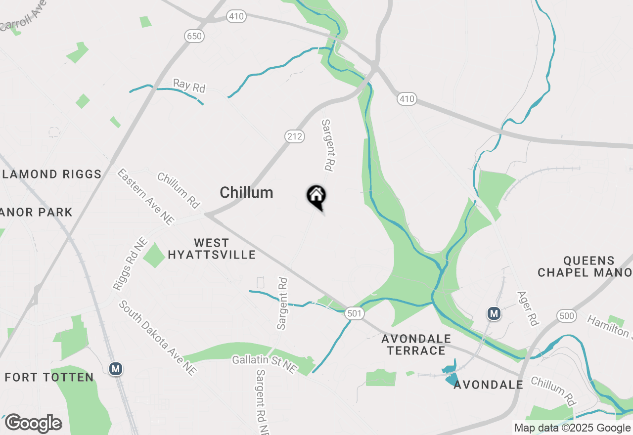 Map of 5907 Sargent Road, Hyattsville, MD 20782