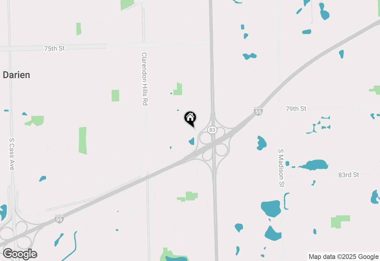 Map of 9S025 Lake Drive #10-105, Willowbrook, IL 60527