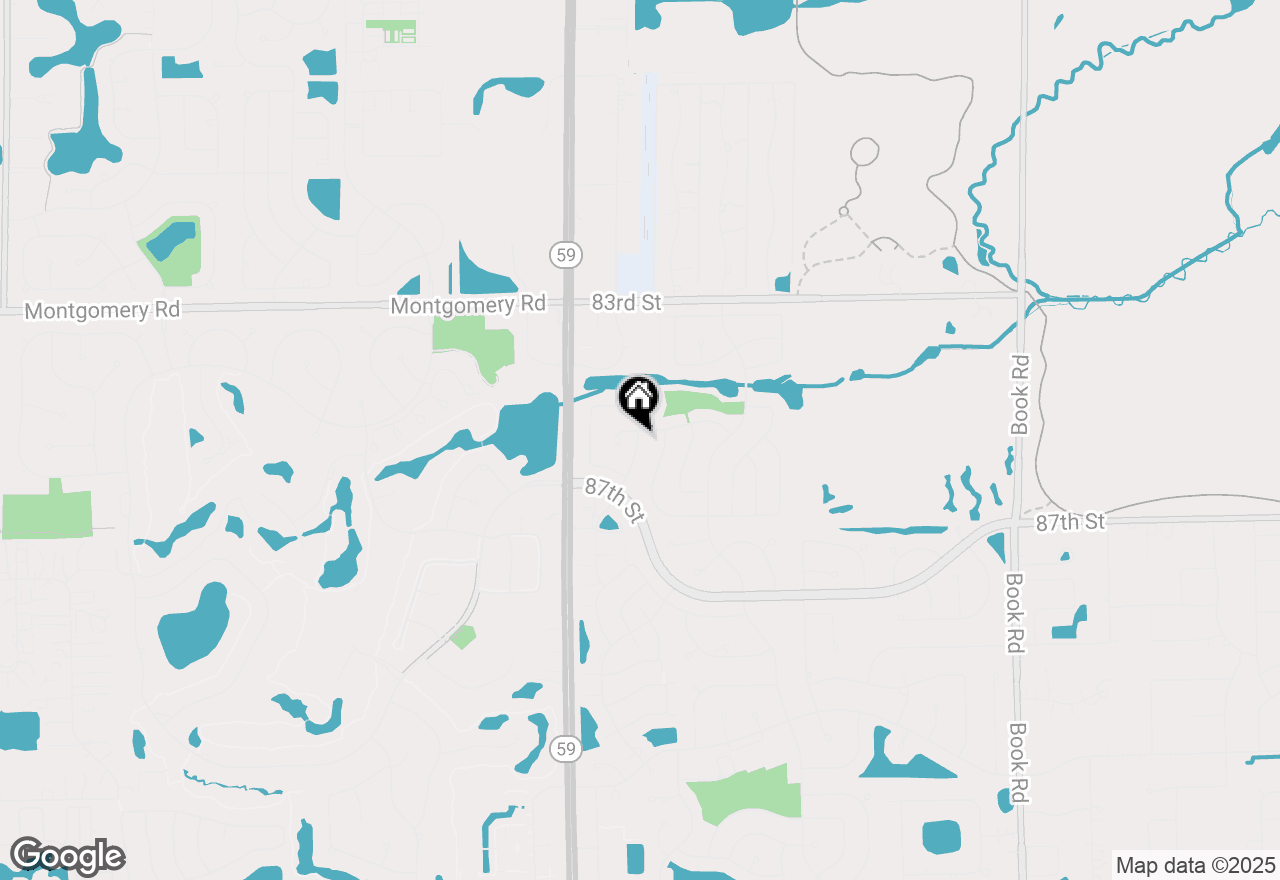 Map of 2108 Fulham Drive, Naperville, IL 60564