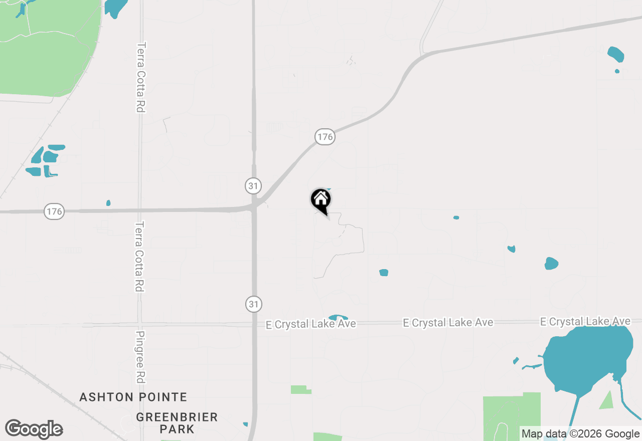 Map of 5614 Prairie Ridge Road #121, Crystal Lake, IL 60014