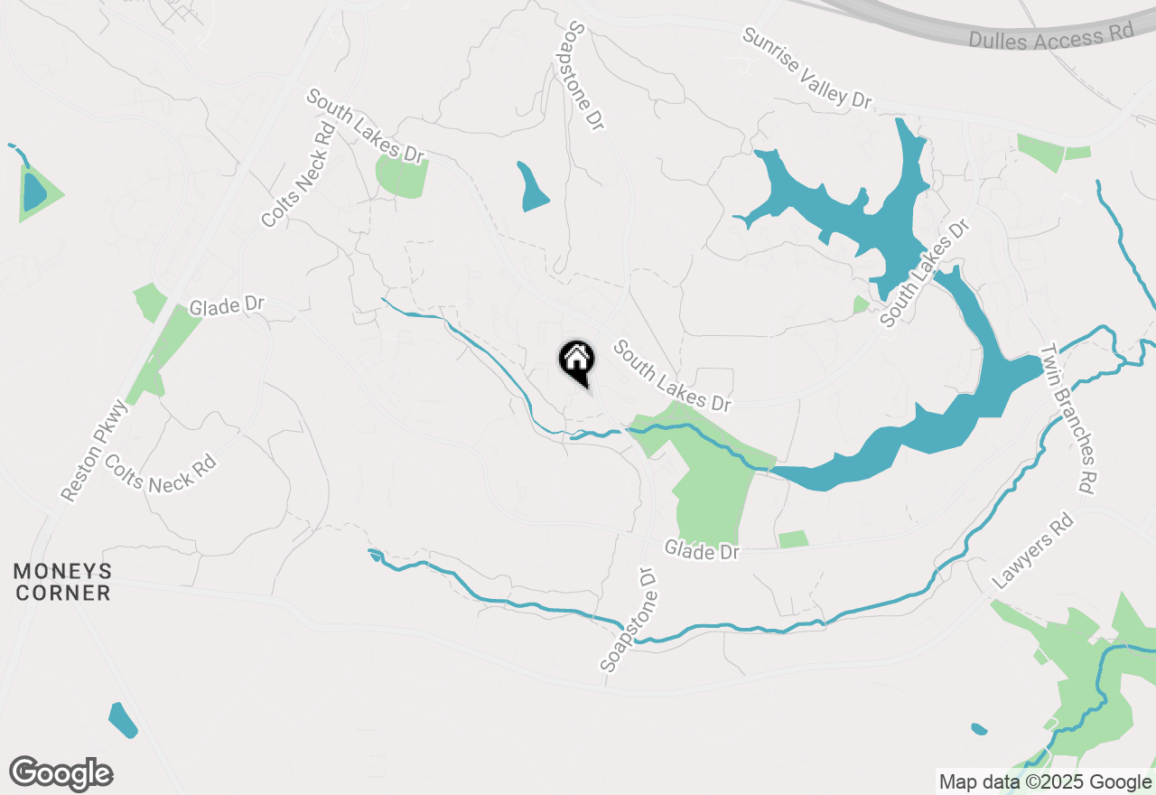 Map of 11615 Stoneview Square #72/2B, Reston, VA 20191