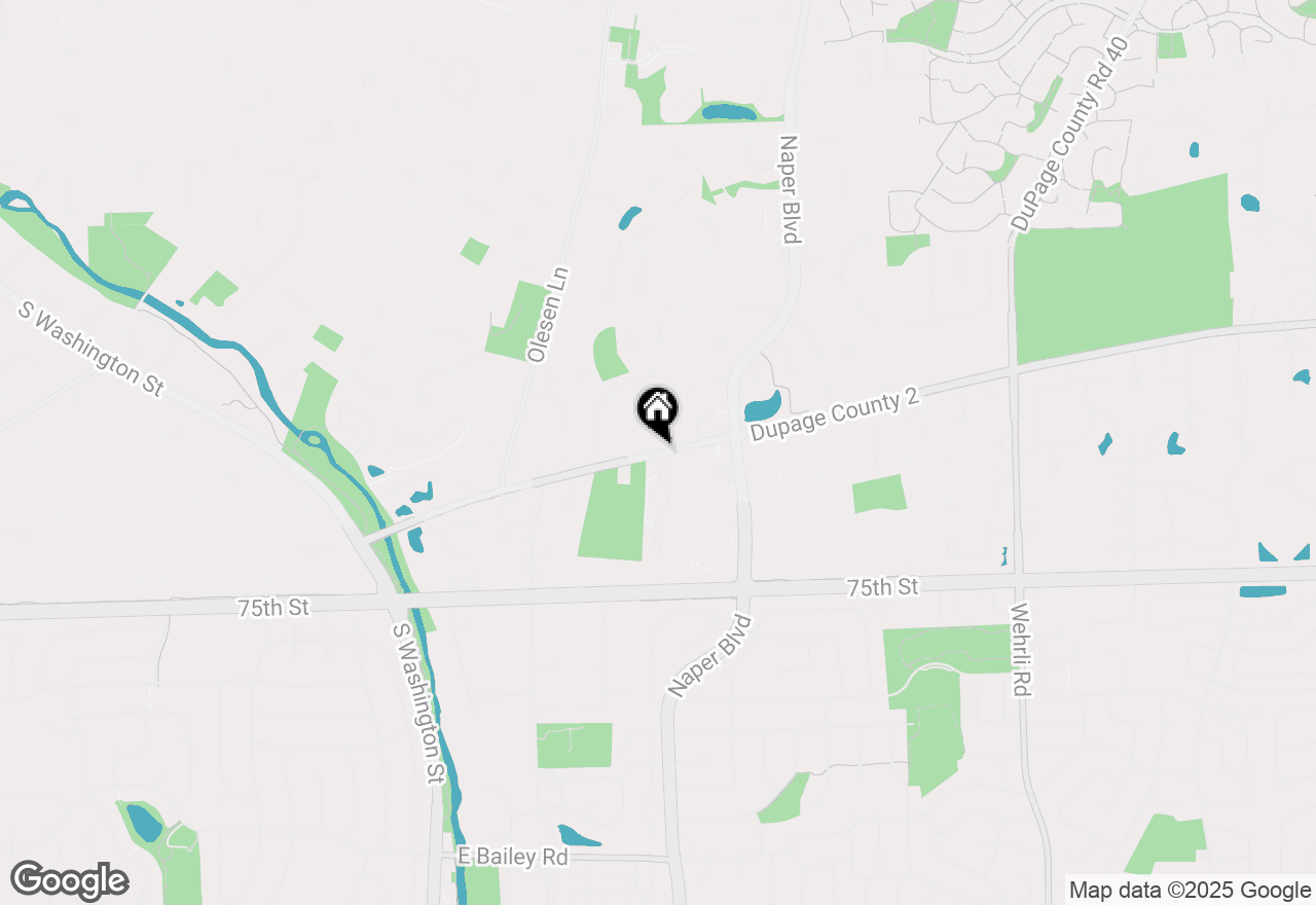 Map of 1201 Hobson Oaks Drive #1201, Naperville, IL 60540