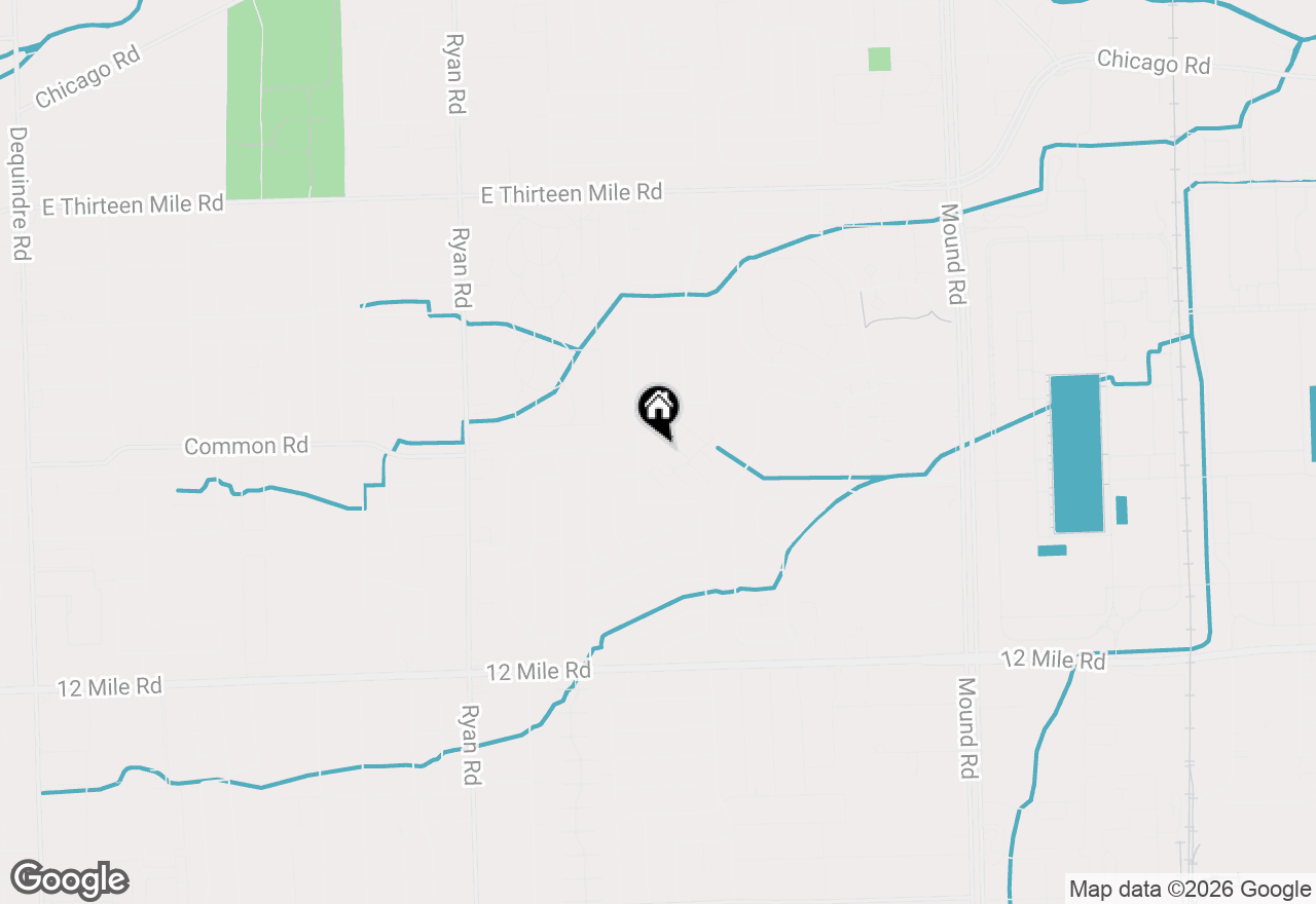 Map of 29900 N Grand Oaks Drive #29, Warren, MI 48092