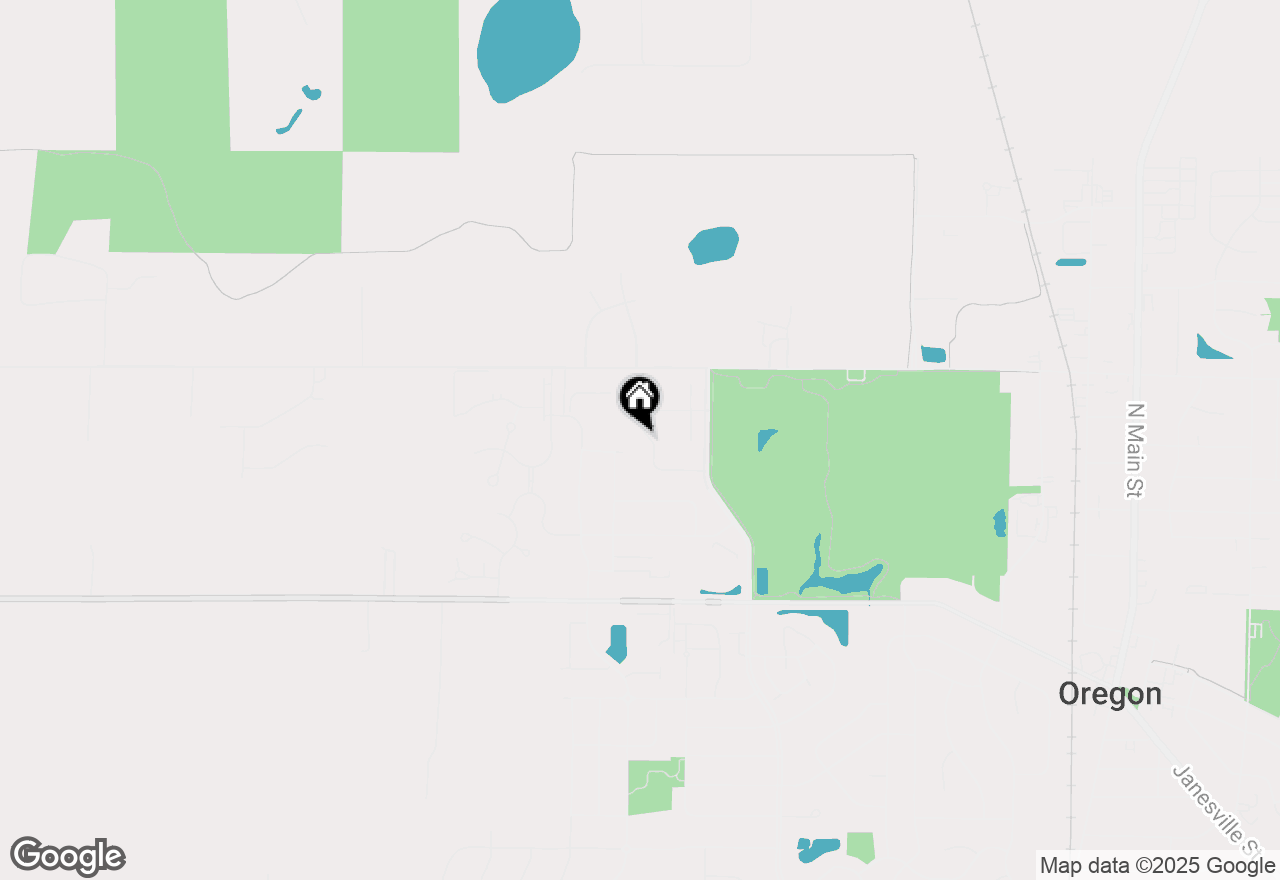 Map of 395 Kassander Way, Oregon, WI 53575