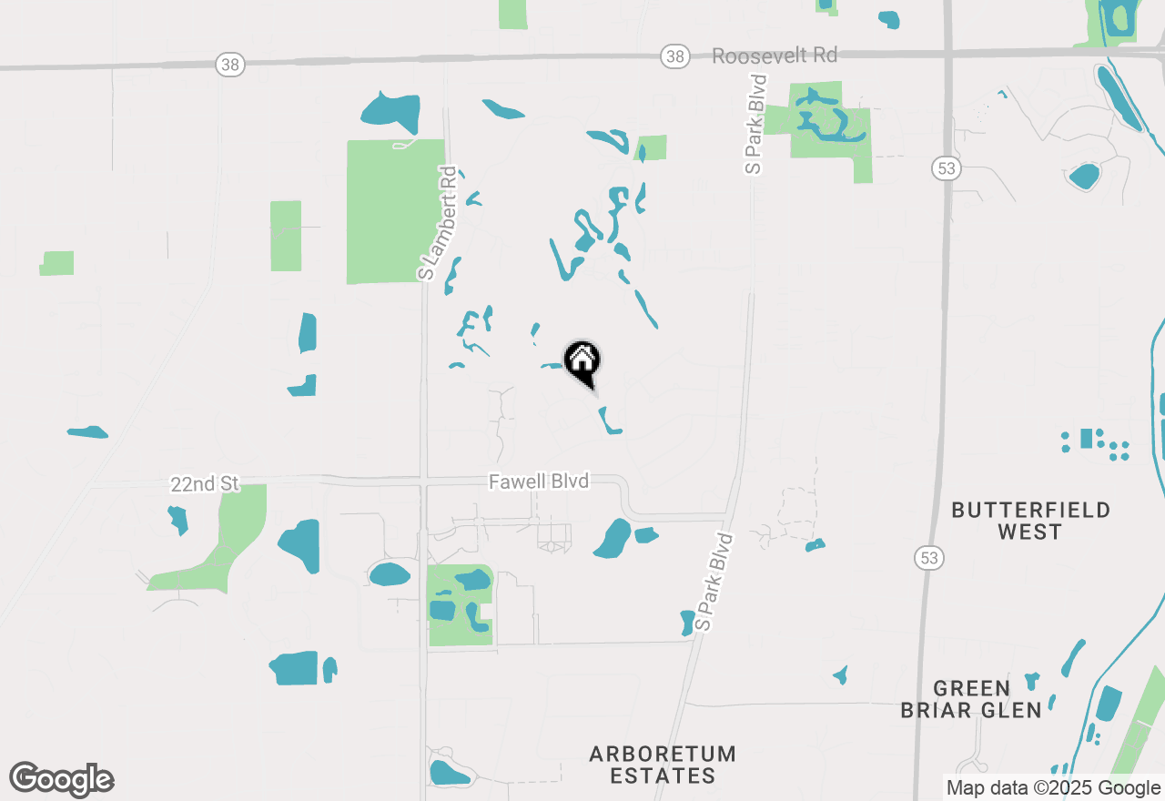Map of 470 Raintree Court #3L, Glen Ellyn, IL 60137