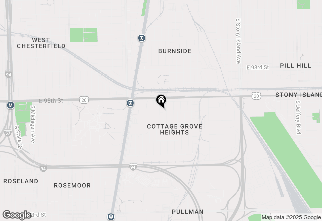 Map of 9554 S Dobson Avenue, Chicago, IL 60628