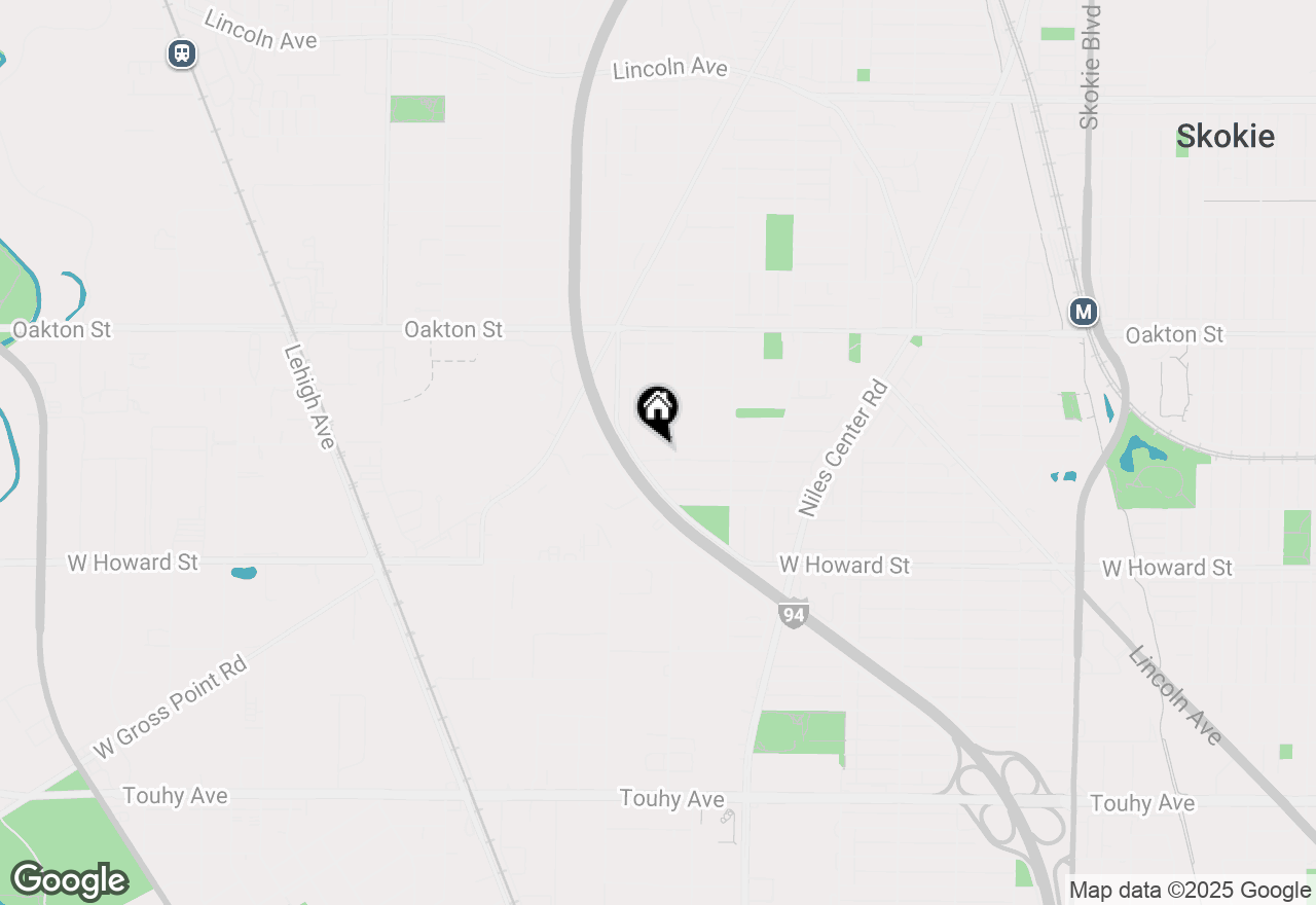 Map of 5513 Mulford Street, Skokie, IL 60077
