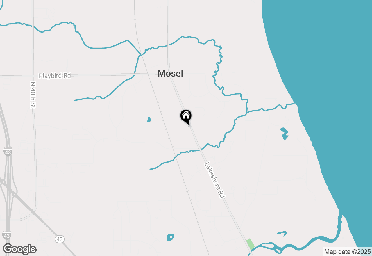 Map of 4924 Lakeshore Rd #4926, Sheboygan, WI 53083