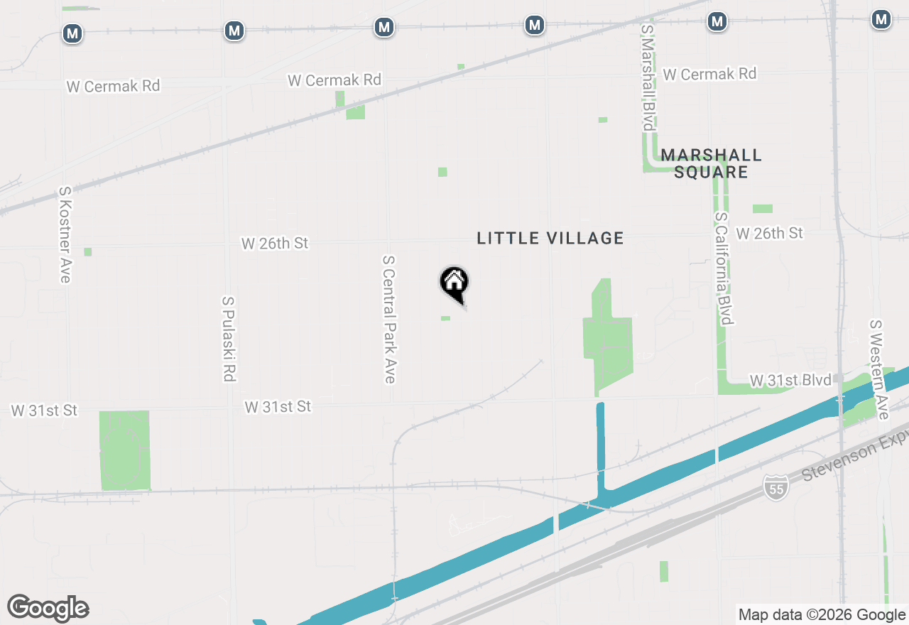 Map of 2749 S Trumbull Avenue, Chicago, IL 60623